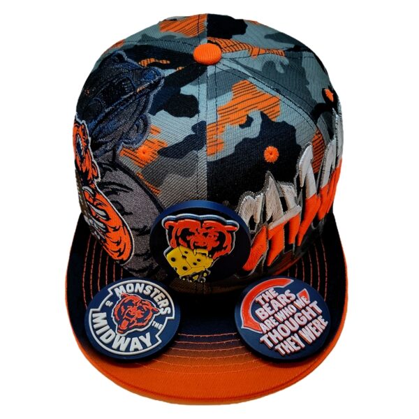 Chicago Bears Snapback Hat – Camo - Image 10