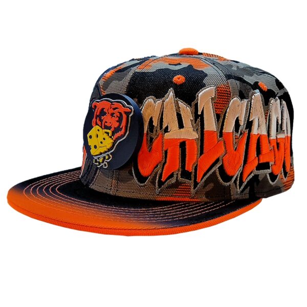 Chicago Bears Snapback Hat – Camo - Image 2