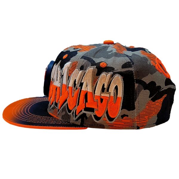 Chicago Bears Snapback Hat – Camo - Image 3