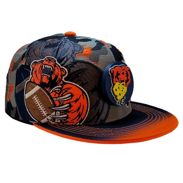 Chicago Bears Snapback Hat – Camo - Image 5