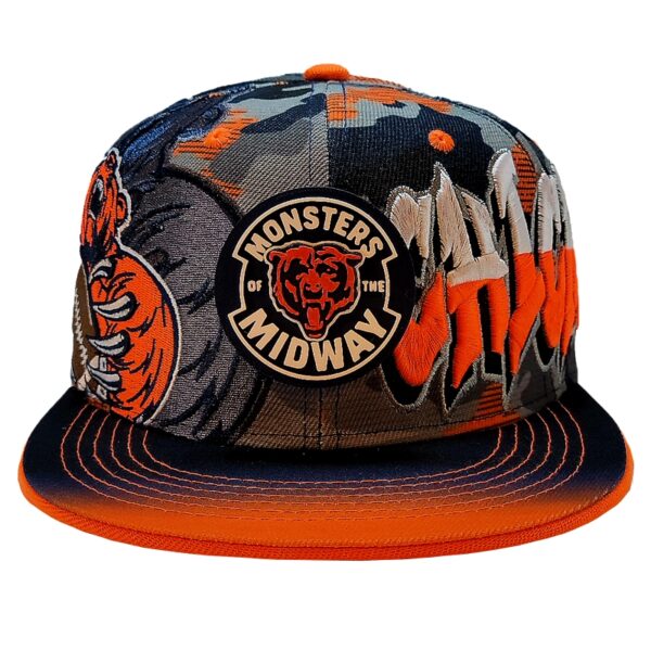 Chicago Bears Snapback Hat – Camo - Image 7