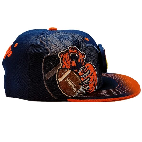 Chicago Bears Snapback Hat – Navy Graffiti - Image 5