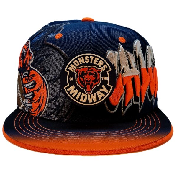 Chicago Bears Snapback Hat – Navy Graffiti - Image 7
