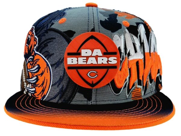 Chicago Bears Snapback Hat – Camo - Image 3