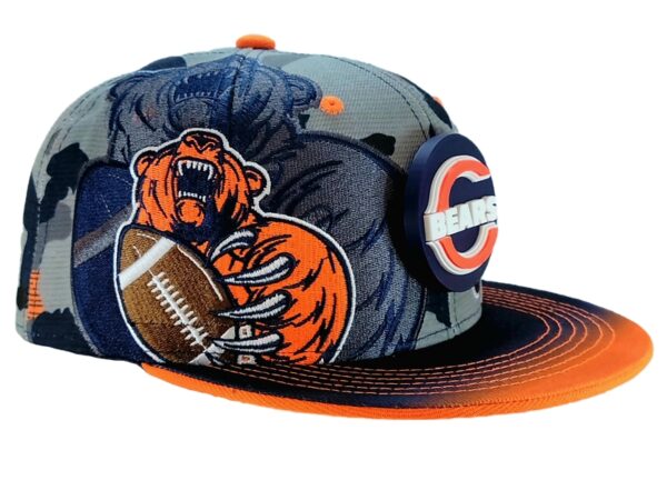 Chicago Bears Snapback Hat – Camo - Image 4