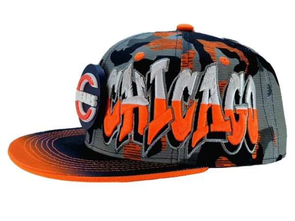 Chicago Bears Snapback Hat – Camo - Image 7