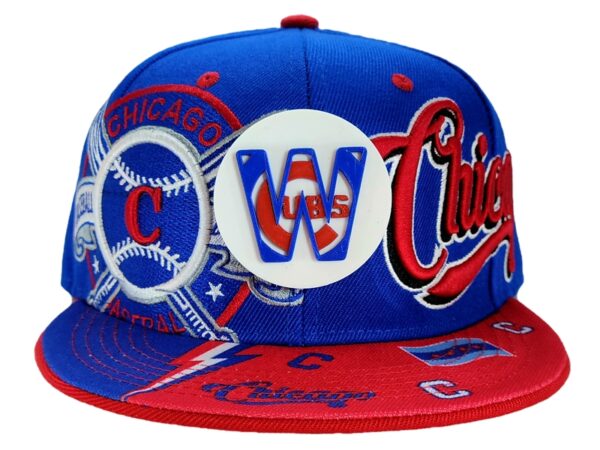 Chicago Cubs Snapback Hat - Image 3