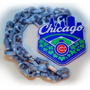 Cubs Rally Chain – Exclusive Chicago Skyline & Ivy Design