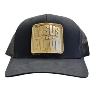 JESUS IS ALIVE 3D Relief Hat