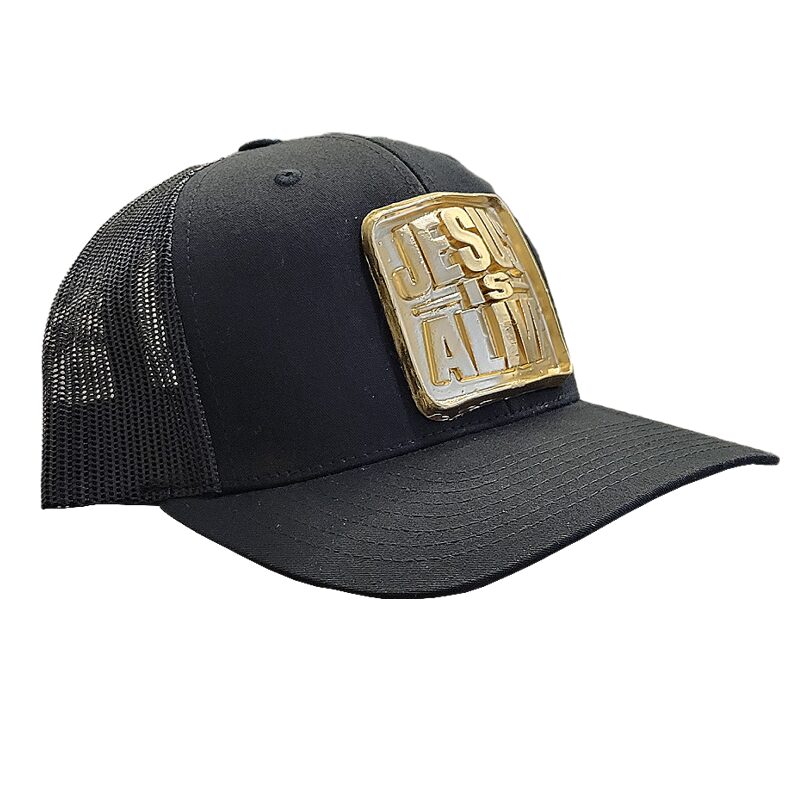 JESUS IS ALIVE 3D Relief Hat - Image 3